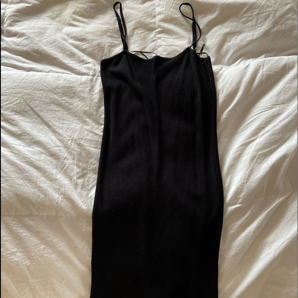 black dress